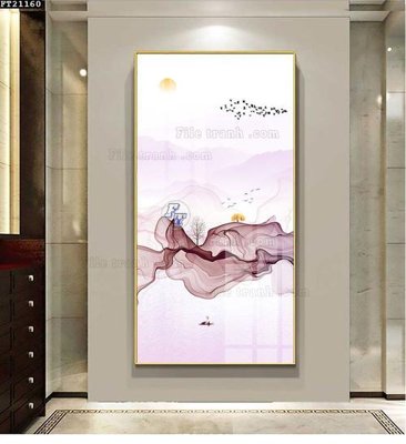 Download file gốc File tranh đơn lối vào FT21160 (in mica) logo