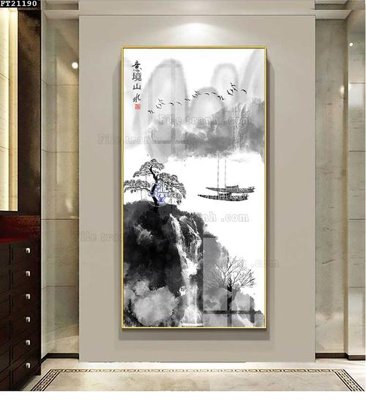 File ảnh File tranh đơn lối vào FT21190 (gốc) in quảng cáo ngoài trời