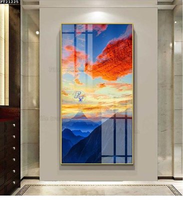 File PSD File tranh đơn lối vào FT21225 (bản gốc) đã tách nền