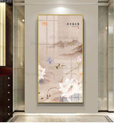 Tải file gốc File tranh đơn lối vào FT21259 (in khổ lớn) không mờ