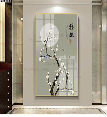 File tranh File tranh đơn lối vào FT21262 (bản gốc) treo phòng ăn