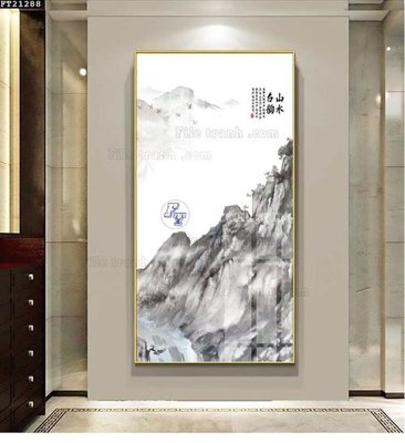 File gốc File tranh đơn lối vào FT21288 (phong cách) cổ điển