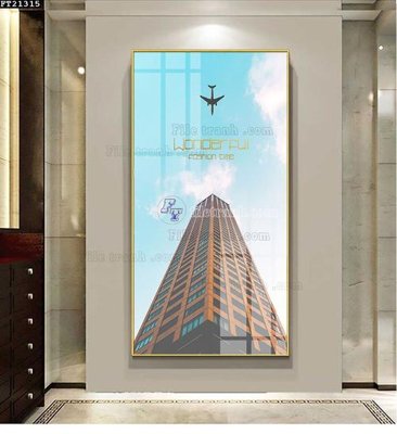 Download file File tranh đơn lối vào FT21315 (chuẩn in) chất lượng cao