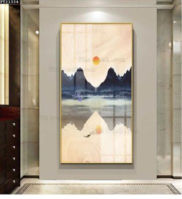 File tranh File tranh đơn lối vào FT21334 (ảnh gốc) chi tiết rõ ràng