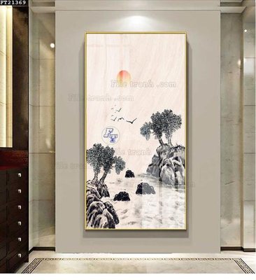 Tải file gốc File tranh đơn lối vào FT21369 (để in lụa)