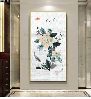 File gốc File tranh đơn lối vào FT21427 (in mica) làm quà tặng