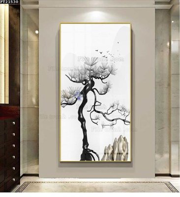 Tải file File tranh đơn lối vào FT21530 (gốc) chủ đề hoa sen