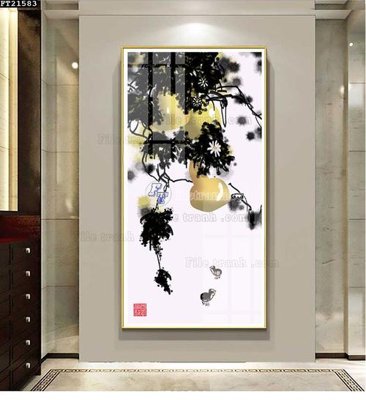 Tải file File tranh đơn lối vào FT21583 (gốc) để in ấn ngay