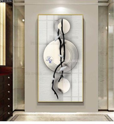 File tranh gốc File tranh đơn lối vào FT21584 (bản quyền) độc đáo