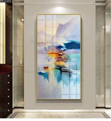 File PSD File tranh đơn lối vào FT21603 (gốc) cho designer