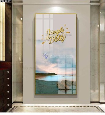 File tranh trang trí File tranh đơn lối vào FT21667 (file gốc)