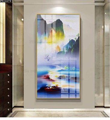 File gốc File tranh đơn lối vào FT21679 (chuẩn màu) cho in offset