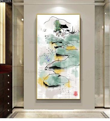 File tranh gốc PSD File tranh đơn lối vào FT21685 còn nguyên layer