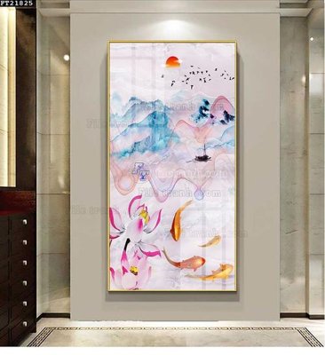 Tải file gốc in lụa File tranh đơn lối vào FT21825 siêu nét