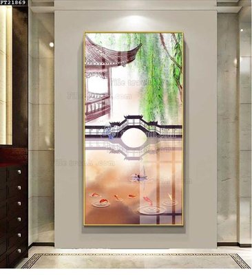 File tranh File tranh đơn lối vào FT21869 (gốc) in film