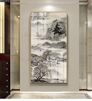 File ảnh File tranh đơn lối vào FT21872 (gốc) in poster