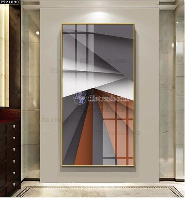 File gốc File tranh đơn lối vào FT21890 (ảnh chi tiết) để in trần