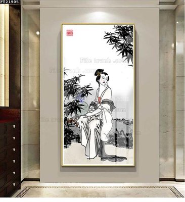 File tranh File tranh đơn lối vào FT21905 (gốc) in film