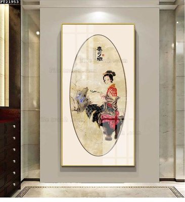 Download file gốc File tranh đơn lối vào FT21953 (in mica) trang trí