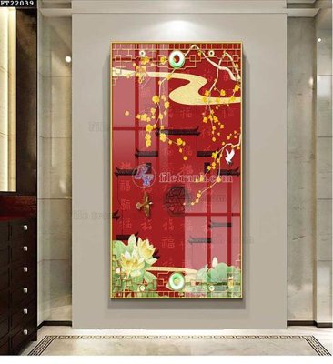 File in trần File in tranh tường đứng lối vào FT22039 (bản gốc) trời sao