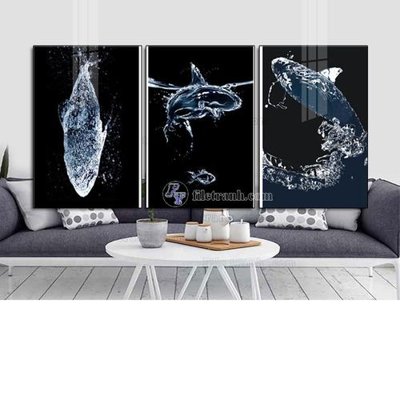 File tranh quảng cáo File tranh hiện đại pha lê gương FT271 (download file gốc)