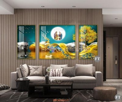 File gốc File tranh hiện đại pha lê gương hot FT300017 (in ấn) không giới hạn