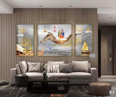 File in trần File tranh hiện đại pha lê gương hot FT300021 (file gốc) phong thủy