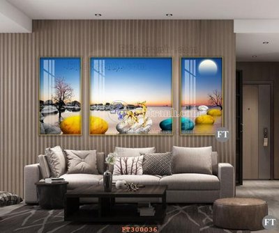 File gốc File tranh hiện đại pha lê gương hot FT300036 (chuẩn CMYK) cho nhà in