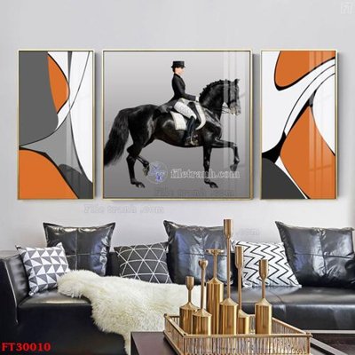 File PSD File tranh bộ hiện đại FT30010 (gốc) tách lớp chi tiết