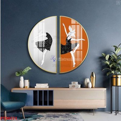 File ảnh File tranh bộ hiện đại FT30171 (gốc) in poster