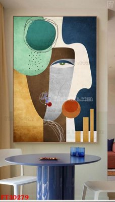 File PSD File tranh bộ hiện đại FT30279 (bản gốc) chất lượng nhất