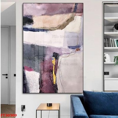 File gốc in ấn File tranh bộ hiện đại FT30309 chất lượng vượt trội