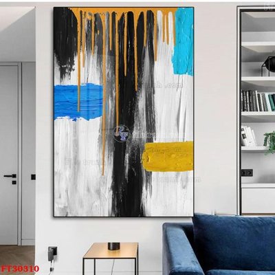 Hình ảnh file gốc in trần nhà File tranh bộ hiện đại FT30310