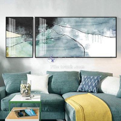 File tranh File tranh bộ hiện đại FT30360 (bản gốc) treo phòng ăn