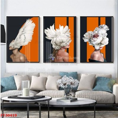 Download file tranh File tranh bộ hiện đại FT30419 (file gốc PSD)