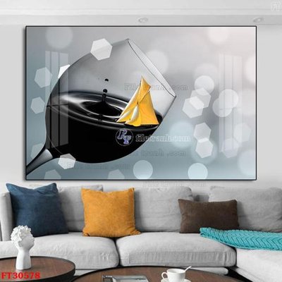 File gốc File tranh bộ hiện đại FT30578 (phiên bản chuẩn) để in ấn