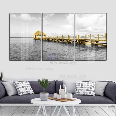 Download file File tranh hiện đại pha lê gương FT315 (gốc) in mica đèn LED