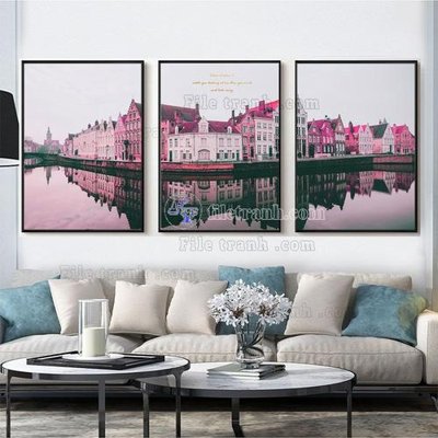 File ảnh File tranh hiện đại pha lê gương FT323 (gốc) dùng in Pano