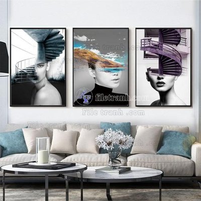 File PSD File tranh hiện đại pha lê gương FT389 (nguyên bản) cho thiết kế