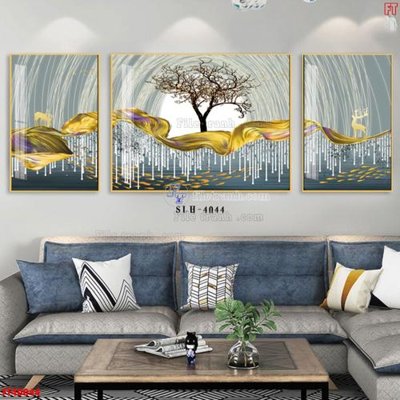 Tải về hình ảnh gốc File tranh bộ hiện đại FT40044 sắc nét