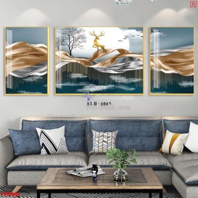 Download file File tranh bộ hiện đại FT40065 (gốc) in mica cao cấp