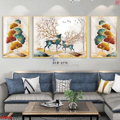 Tải file PSD File tranh bộ hiện đại FT40126 (nguyên layer) để in