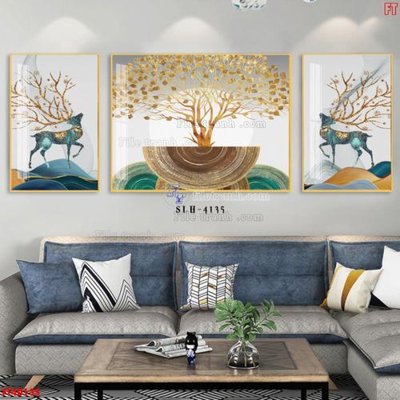 File in trần File tranh bộ hiện đại FT40135 (bản gốc) trời sao