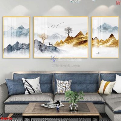 Tải file File tranh bộ hiện đại FT40176 (ảnh gốc) độ phân giải 300dpi