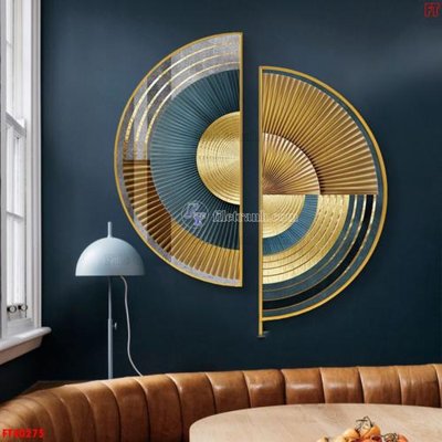 File gốc File tranh bộ hiện đại FT40275 (in mica) trang trí