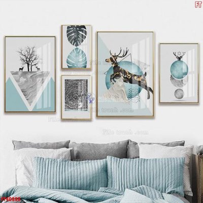 Tải file gốc File tranh bộ hiện đại FT40332 (in khổ lớn) quảng cáo