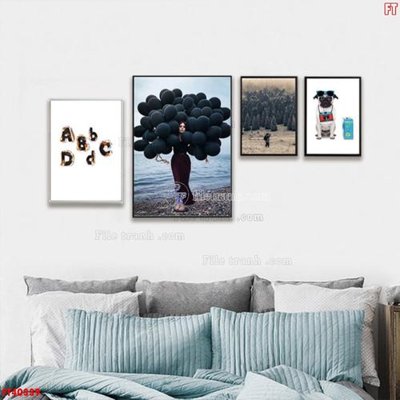 File tranh gốc File tranh bộ hiện đại FT40339 (sắc nét từng chi tiết)