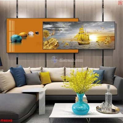 File gốc in ấn File tranh bộ hiện đại FT40342 (sẵn sàng tải về)