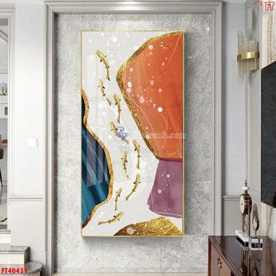 Download file File tranh bộ hiện đại FT40451 (gốc) in mica ốp bếp