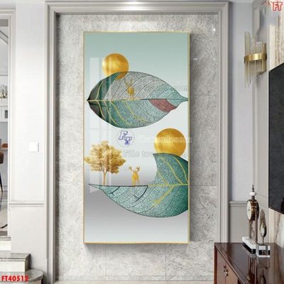 File gốc in ấn File tranh bộ hiện đại FT40512 chuẩn màu CMYK